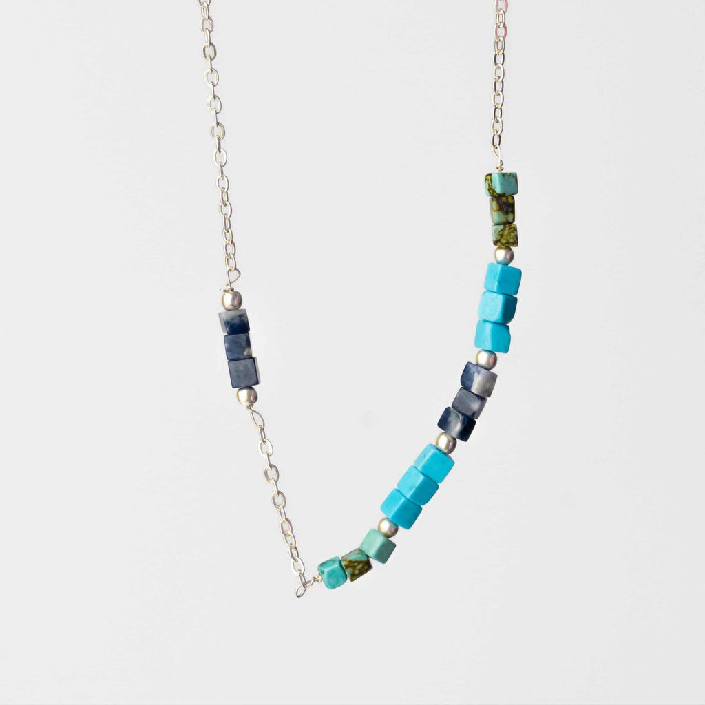 Ocean mosaic Necklace