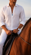 The rider blue