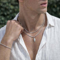The Silver Wing Necklace Set