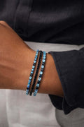 The black sea tennis bracelet set