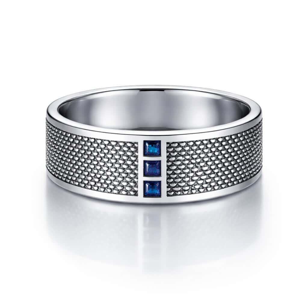 The Royal Blue Trinity Ring