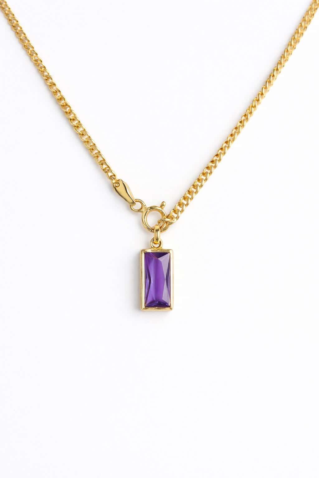 Royal Purple Necklace