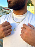 The Emerald Round Necklace Set