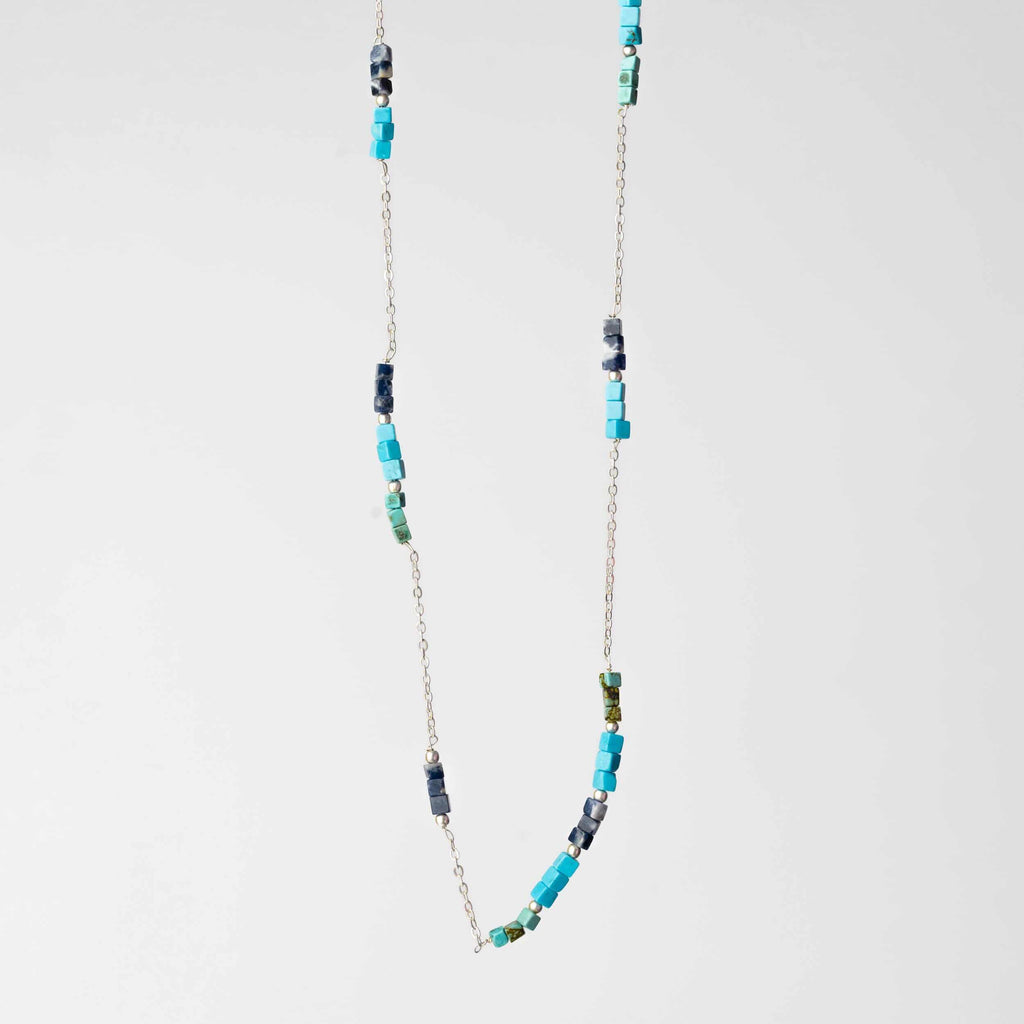 Ocean mosaic Necklace