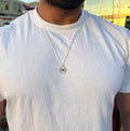 The Emerald Round Necklace