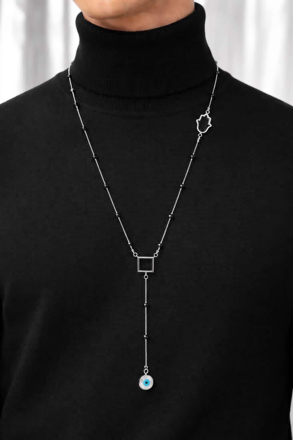 The Midnight Eye Drop Necklace