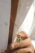 The Emerald Scurb Necklace